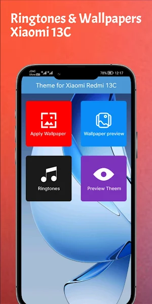 Theme for Xiaomi Redmi 13C Screenshot 0