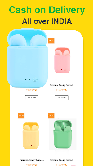 Earphone & Airpod Shopping App Screenshot 1