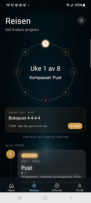 Una - Meditasjon med Camilla Screenshot 1
