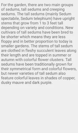 Sedum Flower plants Screenshot 2