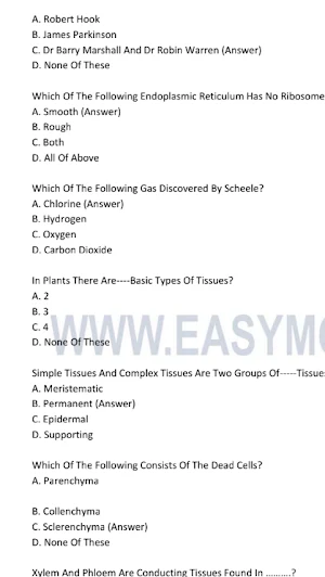 Chemistry MCQs Solve 2023 Screenshot 3