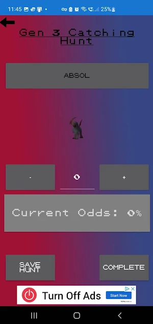 Poké Shiny Hunt Tracker Screenshot 1