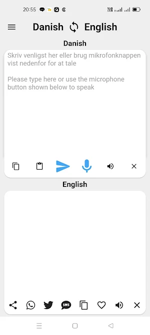 Danish To English Translator Screenshot 0