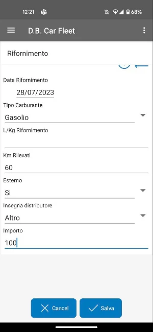 D.B. Car Fleet Screenshot 1