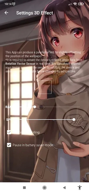 Anime Boy & Girl Wallpaper 3D Screenshot 0