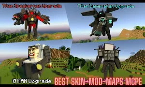Skibidi TvWomen Skin MCPE Screenshot 0