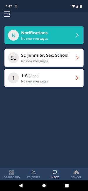 St. Johns Sr. Sec. School Screenshot 1