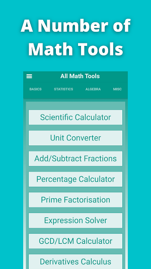 All Math Tools Screenshot 0