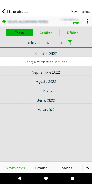 Móvil Banking Bagricola Screenshot 3
