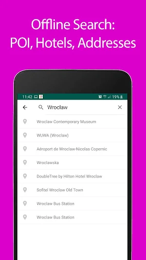 Wroclaw Offline Map and Travel Guide Screenshot 2