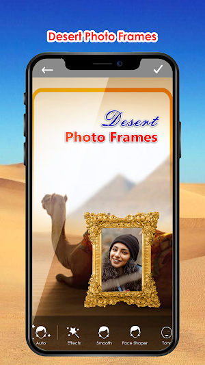 Desert Photo Editor & Frames Screenshot 2