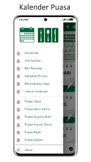 Kalender Puasa Screenshot 2