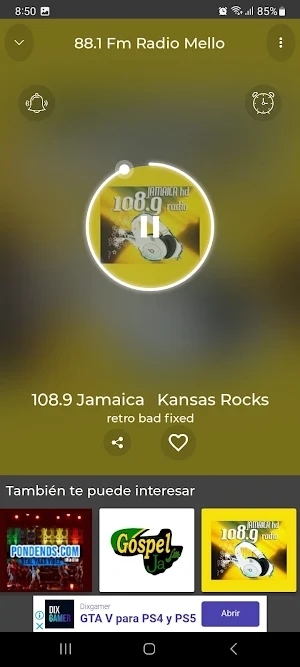 88.1 Fm Radio Mello Jamaica Screenshot 3