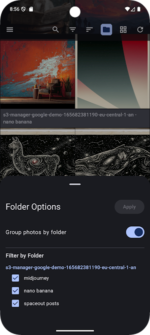 S3 Photo&Video Gallery Manager Screenshot 3
