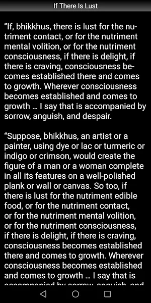 If There Is Lust - Buddhism Screenshot 2