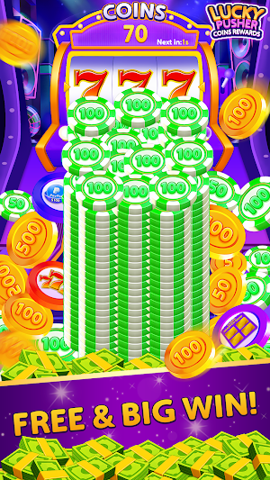 Lucky Pusher Win Real Money Screenshot 0
