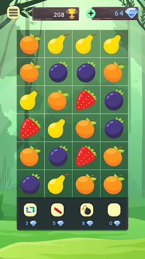 Fruit Merge Matching Game Screenshot 1