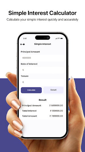 Adharpe - EMI Loan Calculator Screenshot 2