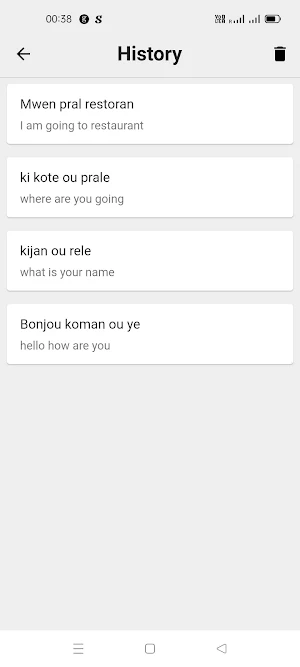 Haitian Creole To English Screenshot 2
