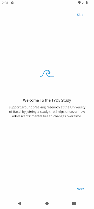 TYDE Study Screenshot 1