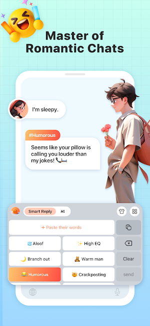 Kissr AI-Dating Text Assistant Screenshot 0