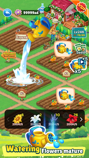 Bitcoin Master：Idle Flower Screenshot 2