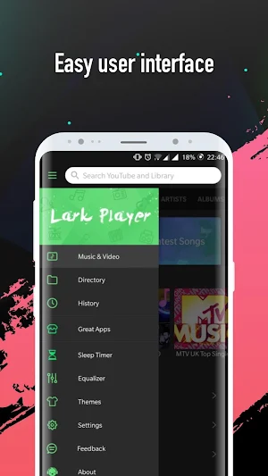Lark Player - Free MP3 Music & Youtube Player screenshot 5