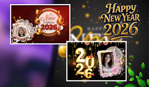 Happy Year Photo Frames 2026 Screenshot 0