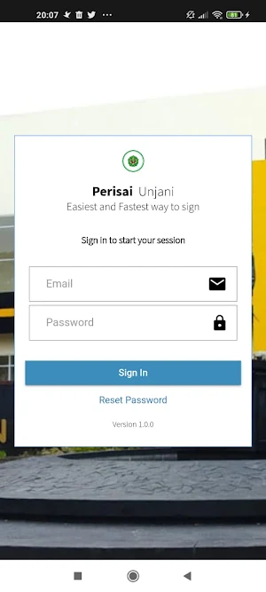 Digital Sign UNJANI Screenshot 1