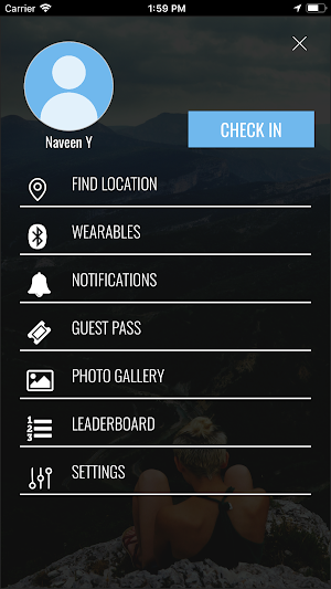 Onboarding Studio Fitness Screenshot 2