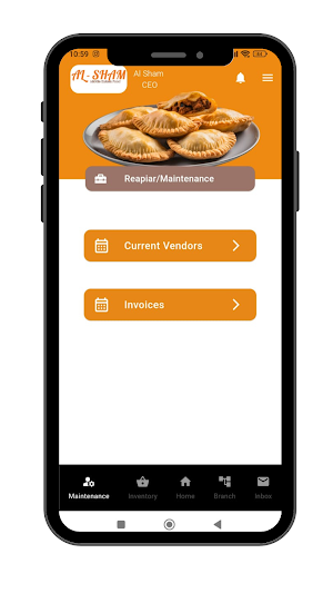 AL-SHAM Restaurant Management Screenshot 0