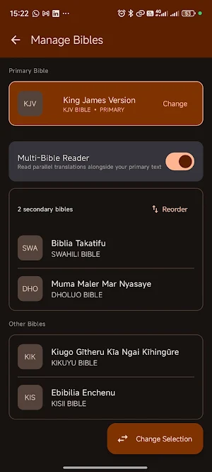 BibleLib: Multi-Bible Reader Screenshot 3