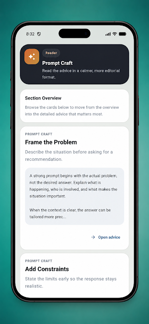 Elicit AI App Advice Screenshot 3