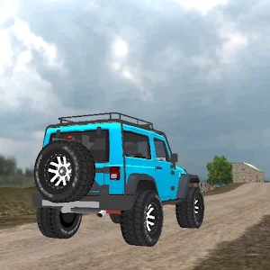offroad dubai jeep game 3d Screenshot 0
