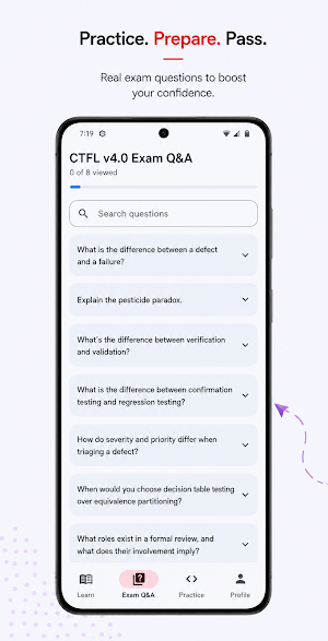 ISTQB - Exam Prep Screenshot 2