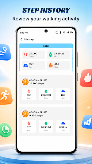 Pedometer: Step Counter Screenshot 1