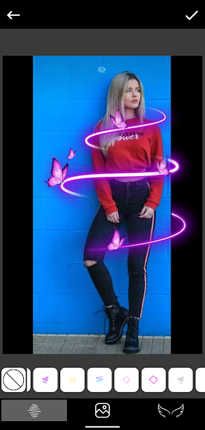 Pics Photo Editor :drip,spiral and blending effect Screenshot 0