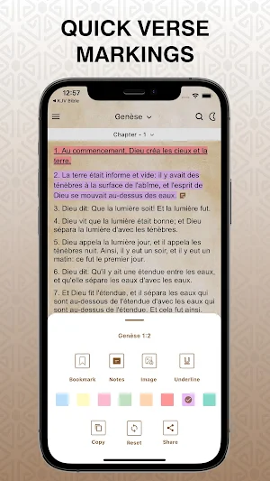 French Louis Segond Bible Screenshot 1