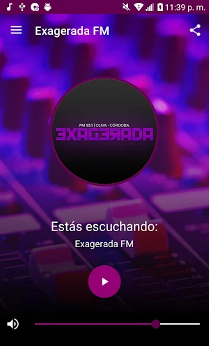 Exagerada FM Oliva Screenshot 2