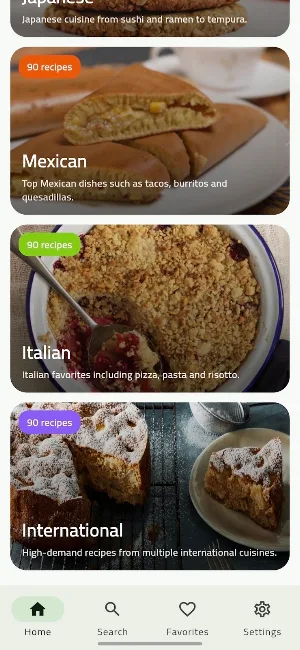 Cooking Arts: Tasty Recipes Screenshot 2