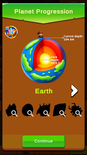 Planet Digger: Idle Clicker Screenshot 2