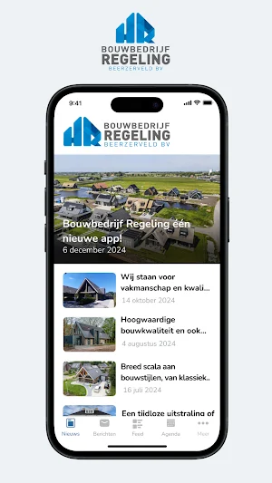 Bouwbedrijf Regeling Screenshot 1