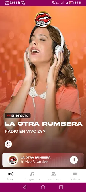 Radio La Otra Rumbera Screenshot 2