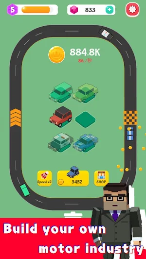 Merge Highway - Merge & Idle Motor Empire Screenshot 0
