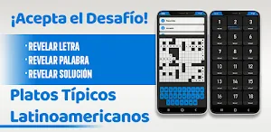 Crucigrama: Platos Latinos Screenshot 0