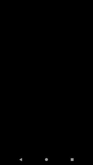 Talking Clock On Black Screen Screenshot 1