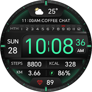 Neo Watch Face Screenshot 2