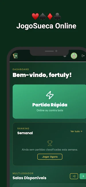 Jogo Sueca Online: Multiplayer Screenshot 0