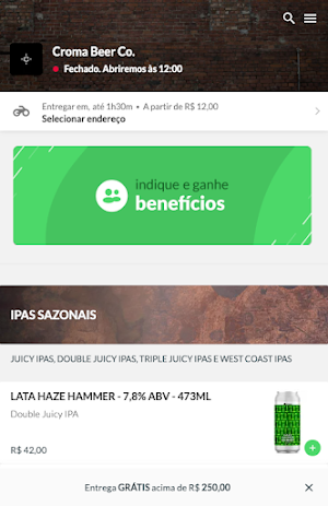 Croma Beer Delivery Screenshot 0