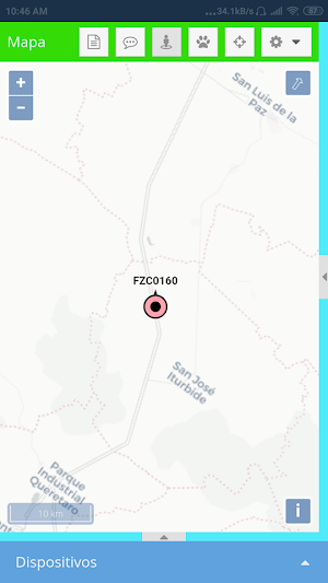 Gps rastreo Screenshot 2